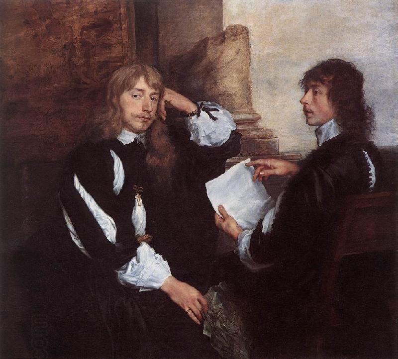 DYCK, Sir Anthony Van Thomas Killigrew and William, Lord Croft fgjh China oil painting art